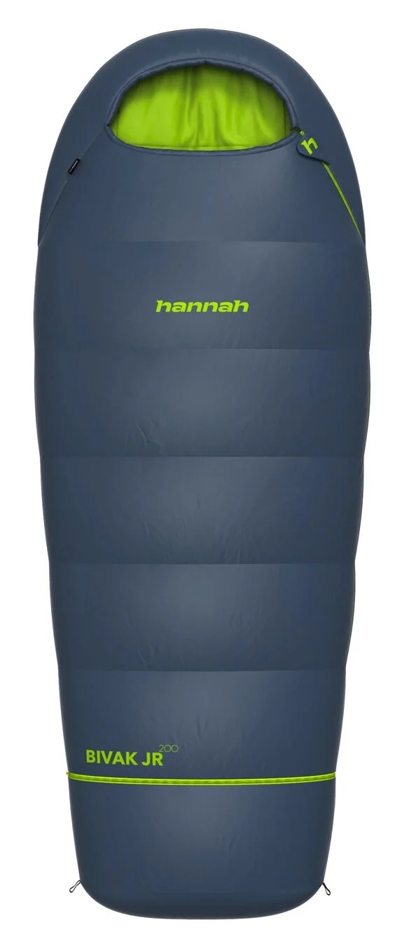 Śpiwór Hannah Bivak 200 navy/lime Junior (-14°C)