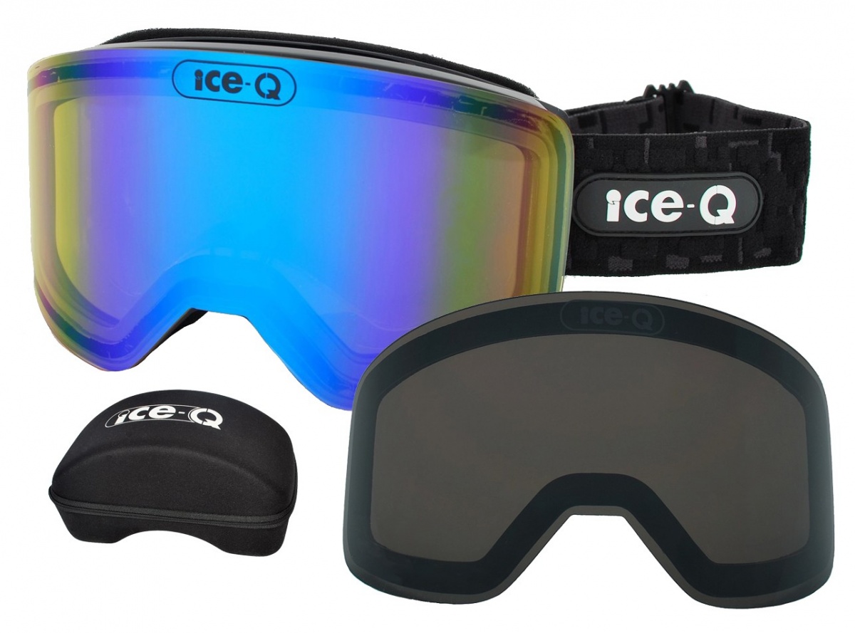 Gogle narciarskie Ice-Q Ski Extreme-2 OTG S1/S3 magnes