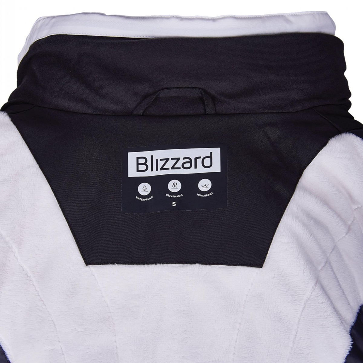 Damska kurtka narciarska Blizzard Carezza black/white 20.000mm
