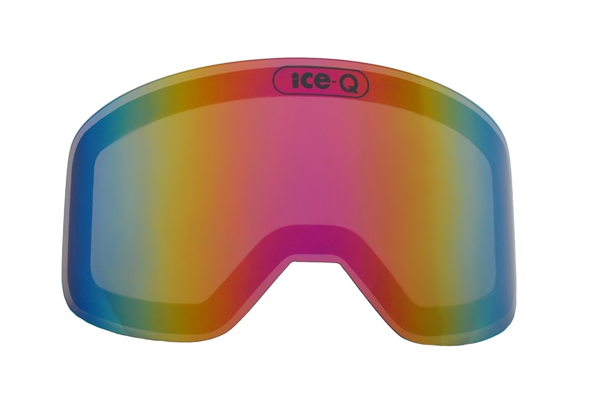 Soczewka S3 Smoke Red Mirror do modelu Ice-Q Ski Extreme