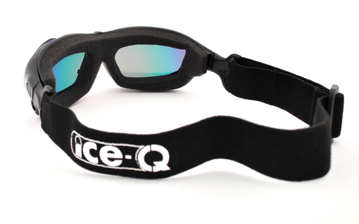 Okulary narciarskie Ice-Q Ski'N'Roll-1 Red Revo S2/Green Revo S3