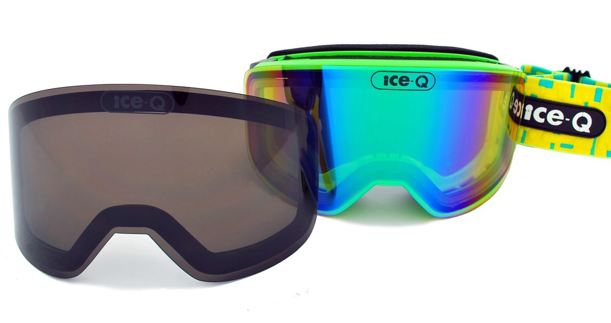 Gogle narciarskie Ice-Q Ski Extreme-4 OTG S1/S3 magnes