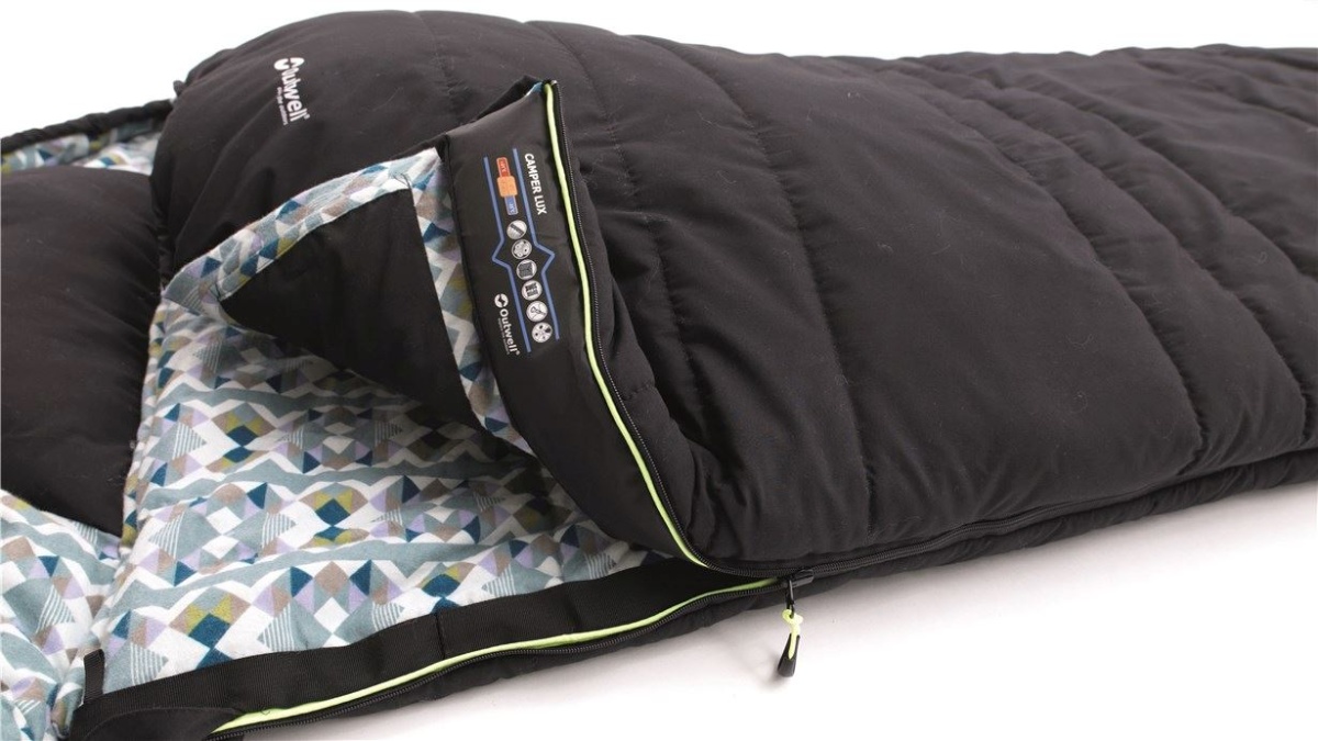 Śpiwór Outwell Camper Lux Double z poduszkami