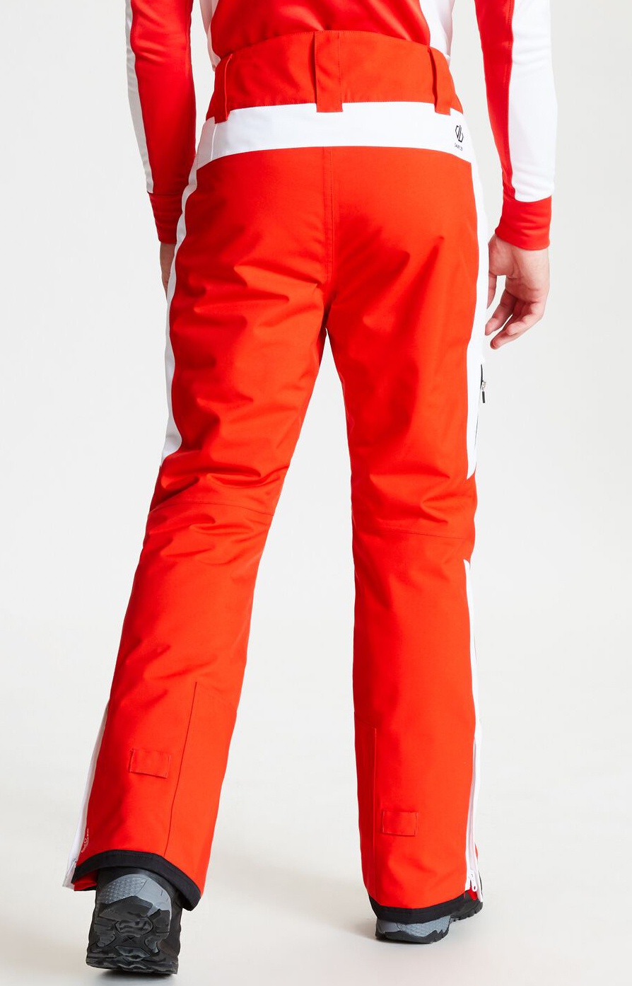 Męskie spodnie narciarskie DARE2B Charge Out Fiery Red 20.000 mm/h2o