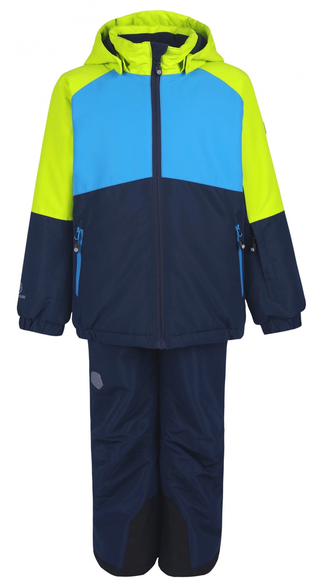 Komplet kurtka i spodnie narciarskie Color Kids AF 10.000 mm Total Eclipse