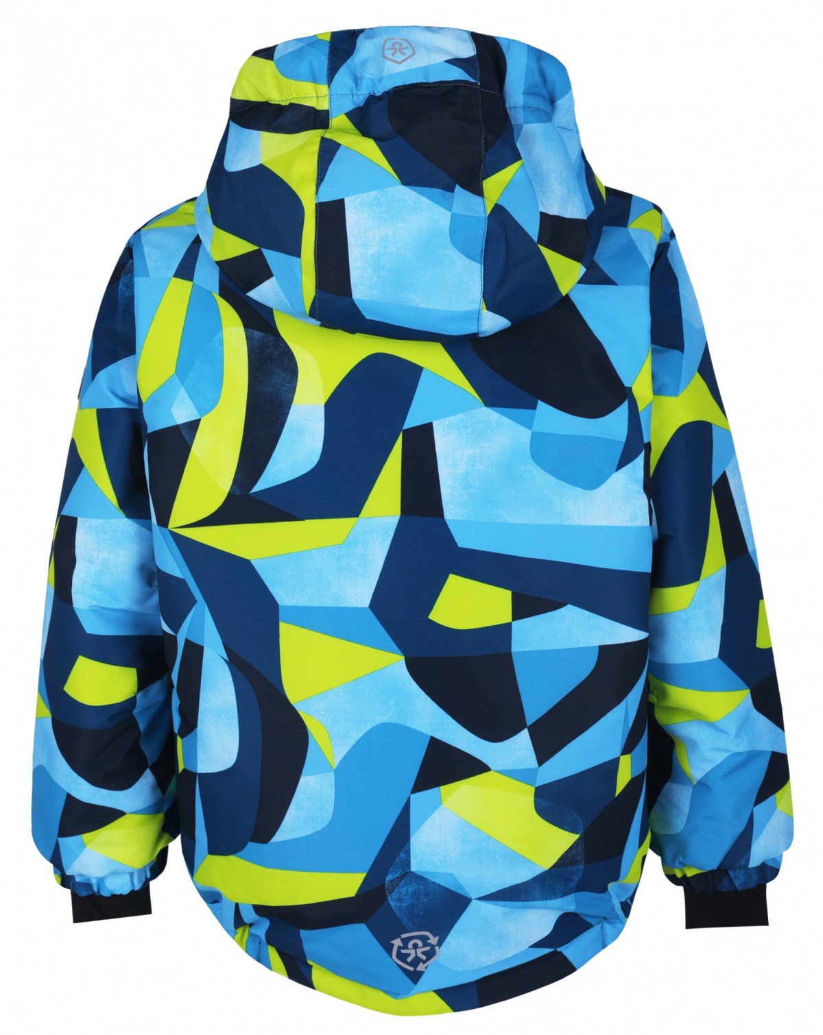 Juniorska kurtka narciarska Color Kids AOP AF 10.000 mm Blue