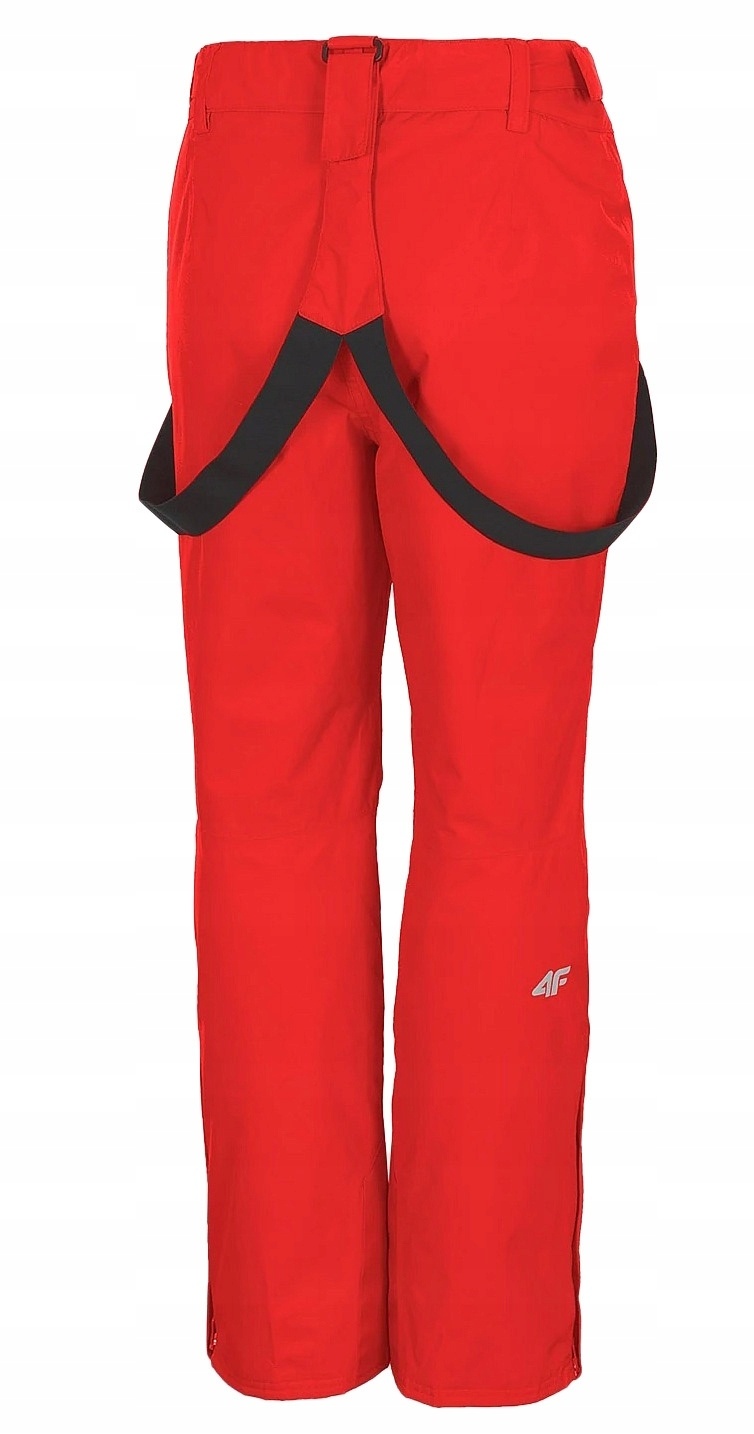 Damskie spodnie narciarskie 4F SPDN001 czerwony