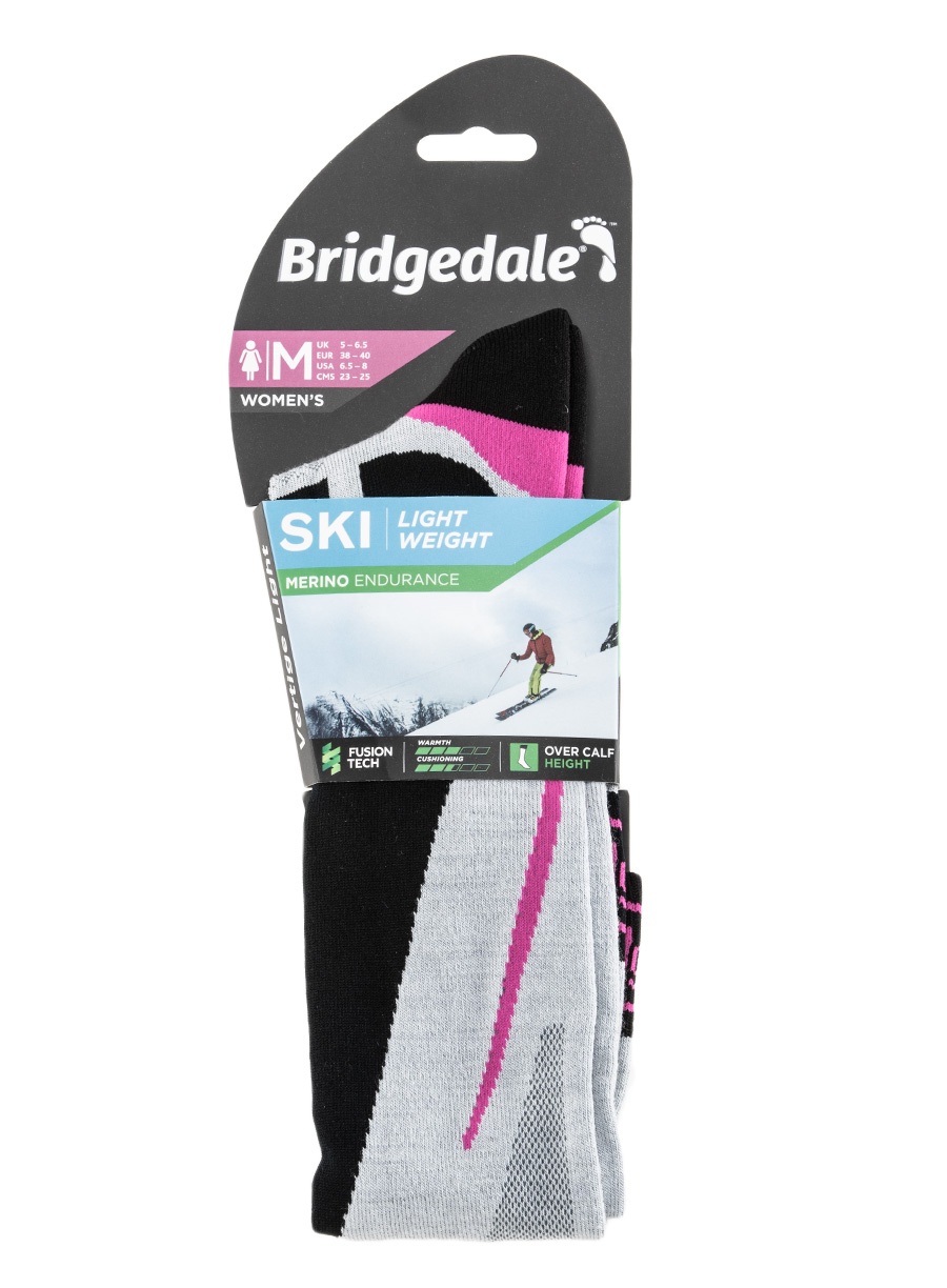 Damskie skarpety skitourowe Bridgedale Lightweight Merino Performance