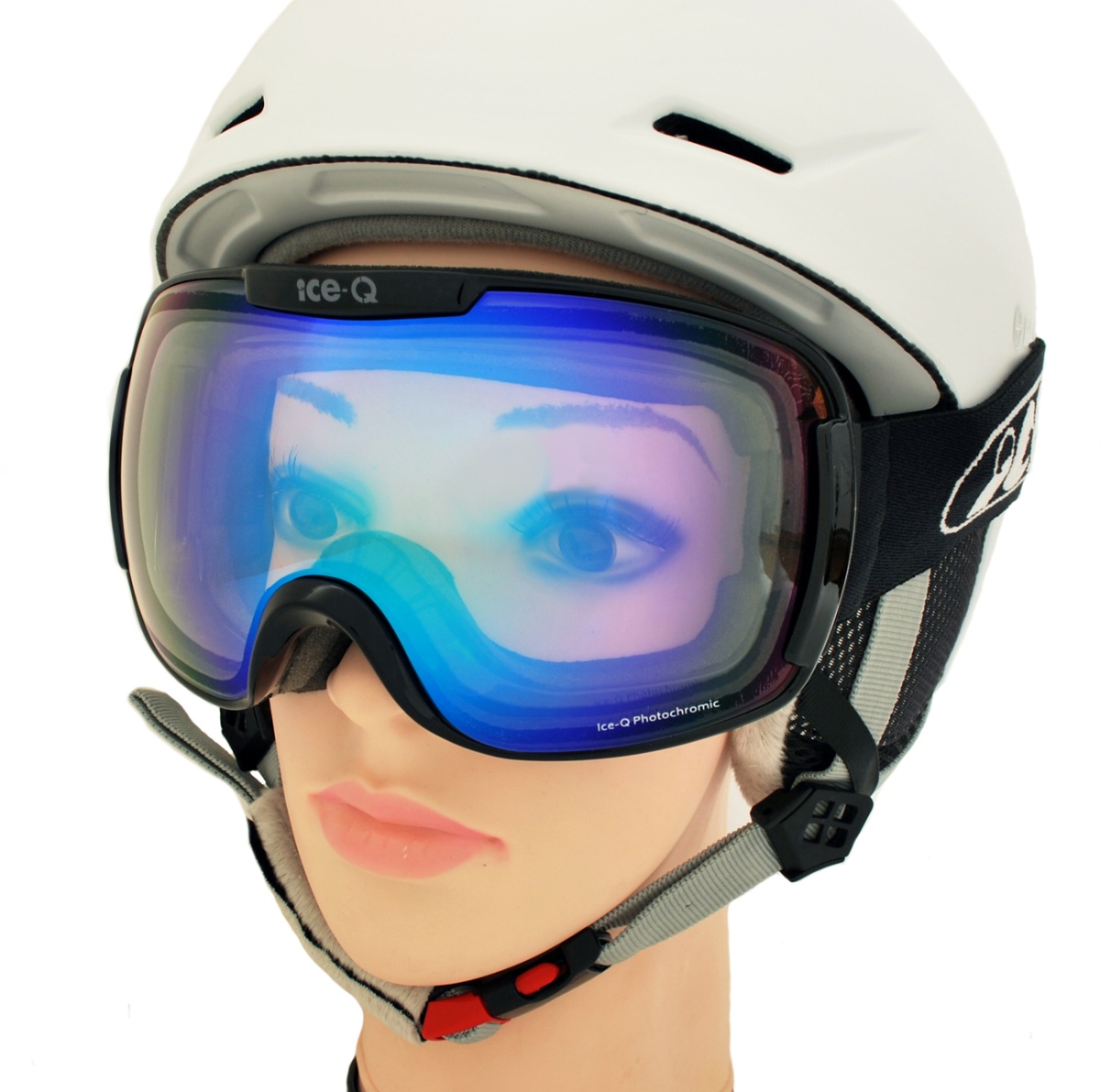 Gogle narciarskie Ice-Q Alta Badia Photochromic Blue OTG na okulary S1-S3